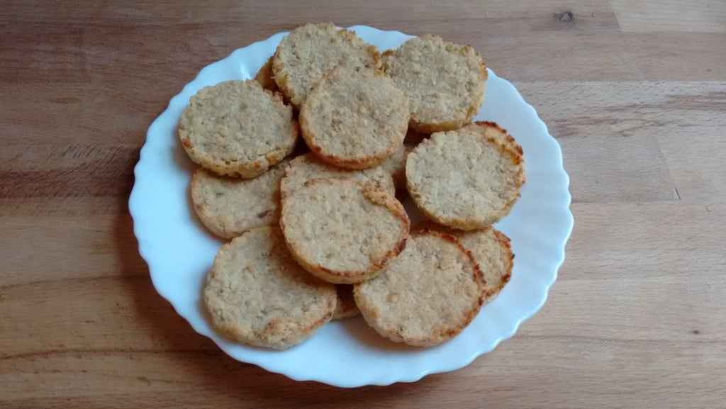 Kokosnuss-Cookies mit weißer Schokolade | Rubbelbatz