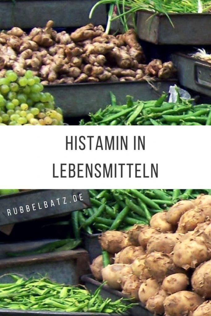 Histamin in Lebensmittel Rubbelbatz.de