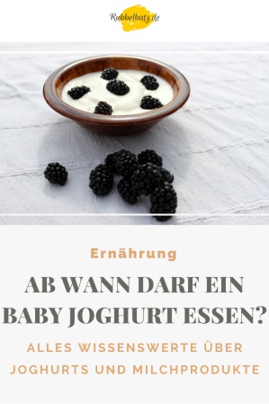 Ab Wann Durfen Babys Joghurt Essen Rubbelbatz